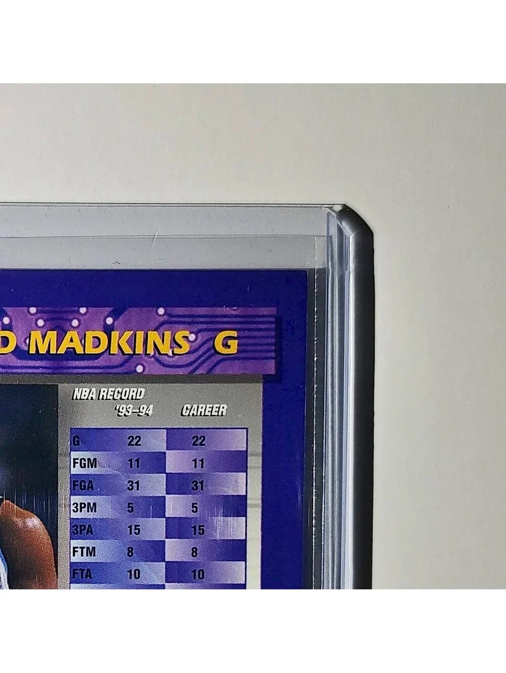 Gerald Madkins 1994-95 Topps Finest #188 Basketball Card